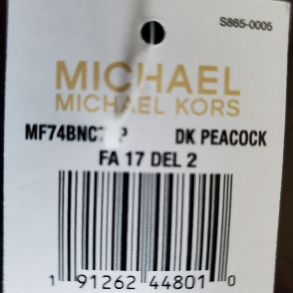 Michael Kors dk peacock blouse - Picture 4 of 4